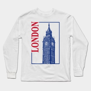 London-Big Ben Long Sleeve T-Shirt